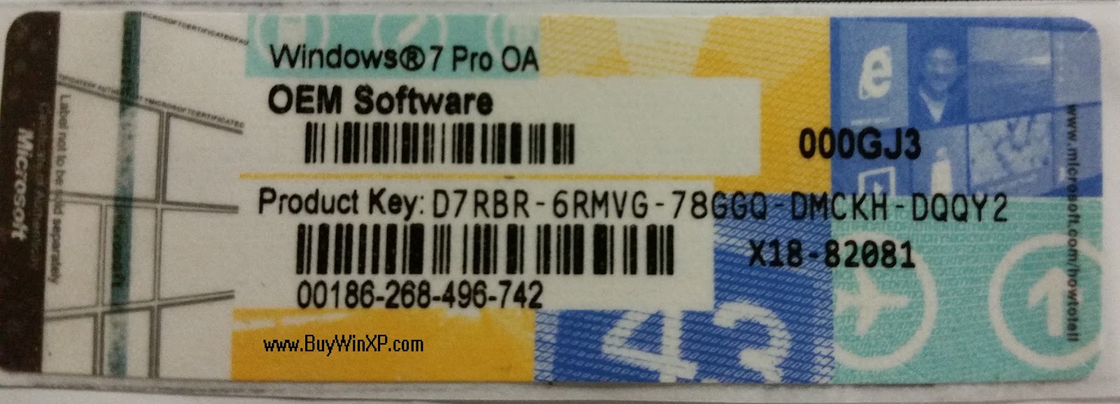 Serial Key For Windows 7 Professional Sp1